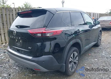 2021 Nissan Rogue Sv Fwd from USA, damaged, VIN 5N1AT3BA4MC757177